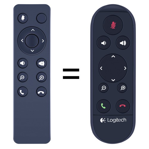 Replace Remote Control For Logitech CC2000e HD1080P Webcam ConferenceCam Connect - Picture 1 of 7