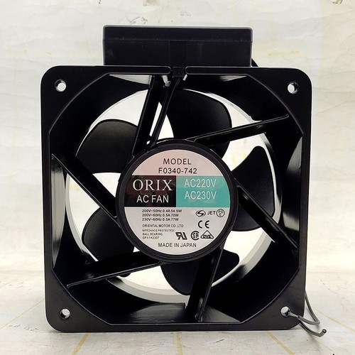 1 pcs ORIX F0340-742 18090 230V 0.50A 77W 18cm cooling fan - Picture 1 of 5