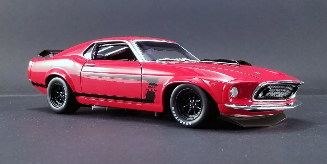 Ford Mustang Trans AM Boss 302 1969 1 18 rosso ACME GMP Ford Mustang Trans AM Boss 302 1969 1 18 rosso ACME GMP