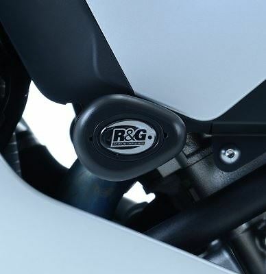 R&G Crash Protectors Black - Aero Style Yamaha YZF-R1 2015 - 2024 - Picture 3 of 4