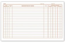 Dental Continuation Exam Records, 2 Sided, Card Style 5" x 8" / #D58