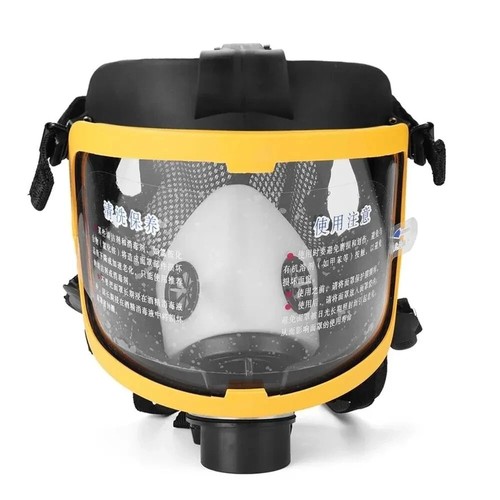 Schützende elektrische konstante Strömung Luft zugeführt Vollgesicht Gasmaske Beatmungsgerät - Bild 3 von 27
