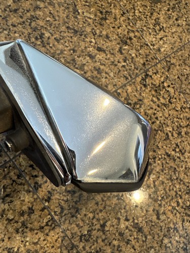 72-74 Mercedes R107 350SL EARLY Small Right Rear View Door Wing Mirror Assembly - Picture 6 of 24