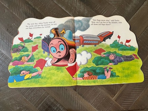 1973 A Golden Shape Book #5949 TOOTLE 29c - Imagen 10 de 13