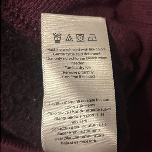Danskin Crewneck Sweatshirt Oversized Medium - Picture 5 of 5