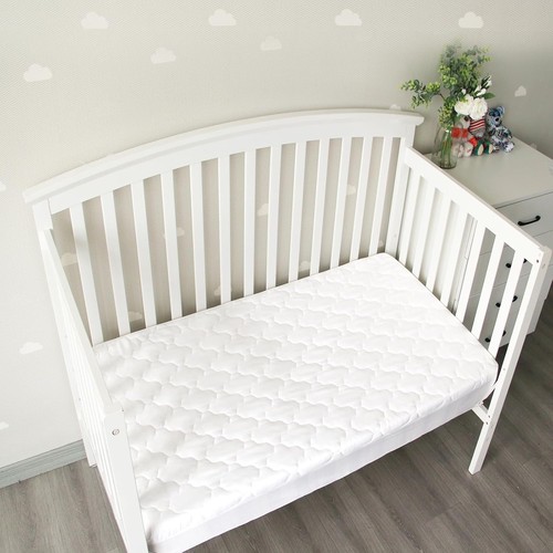 Crib Mattress Protector Sheets Fitted Waterproof 52 X 28 Inch, White - Picture 5 of 7