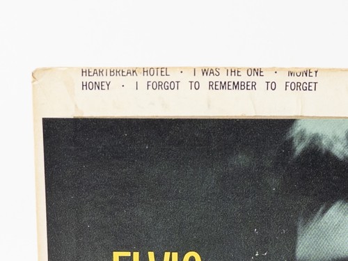 ELVIS PRESLEY Heartbreak Hotel EPA-821 45RPM w/Picture Sleeve, 1956, VG+ Rare - Imagen 10 de 17