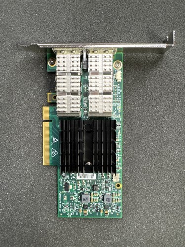 HP InfiniBand 544+ Adattatore PCIe FDR 2 porte QSFP 10Gb/40Gb 764736-001 alto - Foto 1 di 3