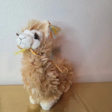 Douglas Cuddle Toys 7” Lil' Wolly Llama #1529 Stuffed Animal Plush