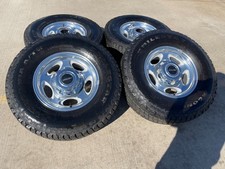 16" Ford F-250 F-350 Excursion OEM 3408 polished wheels rims tires