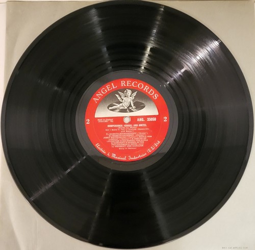Humperdinck Hansel and Gretel Vinyl LP Angel Records 3506 33RPM Set Rare Mint - Bild 13 von 17
