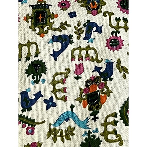 McMullen Boho Hippie Vintage 60s Peace Birds Maxi Wickelrock Neu mit Etikett RAR M - Bild 15 von 15
