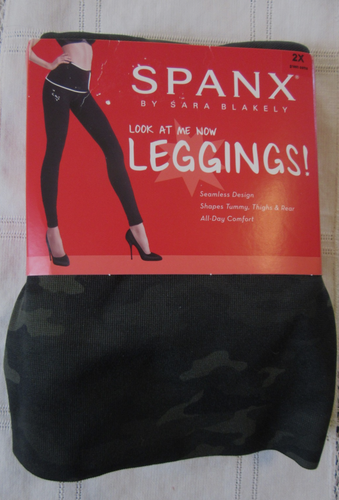 Spanx Look At Me Now nahtlose sehr schwarze Leggings Gr. 2X Hose neu in Verpackung - Bild 1 von 7