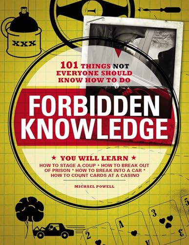 Forbidden Knowledge: 101 Things NOT Everyone Sho... by Powell, Michael Paperback - Imagen 1 de 2
