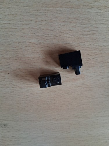 Lego 76385 Stein 1 x 2 mit Querstummel x 2 schwarz