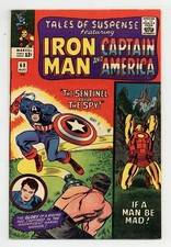 TALES OF SUSPENSE #68 6.5 CAPTAIN AMERICA & IRON MAN OW/W PGS 1965