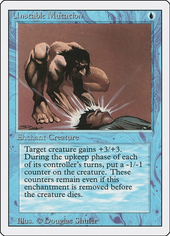Unstable Mutation [3ED - 86]MagicNMCommonMagic