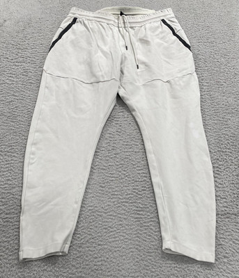 Nike Pants Mens XL Light Bone Black Joggers Sweatpants Tech Pack Knit AR1550-072