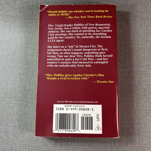 Dorothy Gilman Mrs Pollifax Mysteries & Uncertain Voyage 12 Paperback Book Lot - Bild 23 von 24