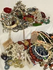 New Listing✨Bulk Jewelry Lot 5+ Lbs Wearable/Tangle/Craft Vintage/Modern Costume