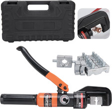 Hydraulic Crimping Tool, Hydraulic Wire Crimping Tool | 12 AWG to 2/0 Gauge | He