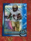 2021 Bowman University Football Blue Refractor Zay Flowers #26