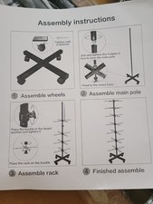 Retail Display Stand 7 Tier Rotating Rack for Store Display Shelves,Jewelry Key