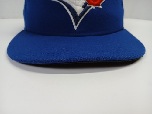 Toronto Blue Jays Mütze Größe 7 New Era On Field 59FIFTY Made In USA Blau Vintage - Bild 8 von 22