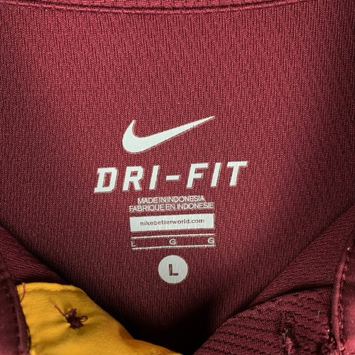 Camisa polo de golf Nike DRI-FIT Arizona State Sun Devils para hombre L granate PAC 12 NCAA - Imagen 4 de 8