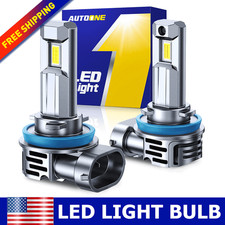 AUXITO LED Fog Light Bulb H8 H16 H11 Fog Light Bulb White 6500K High Power Lamps