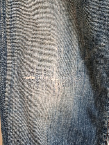 Citizens Of Humanity Jeans COH Dita W29 Petite Bootcut Stretch Distressed Blue - Picture 10 of 22