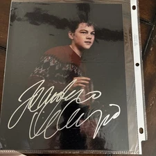 Leonardo DiCaprio Autographed 8x10 Photo Signed COA , From 08/1995