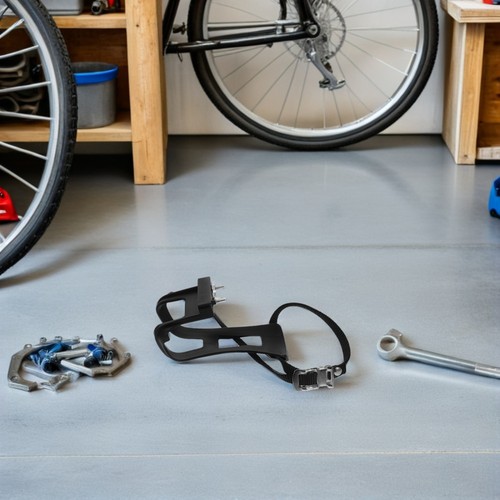  6 Stück Zehenclips für Fahrrad Pedale verstellbar Gummiband Zubehör Riemen - Bild 2 von 12