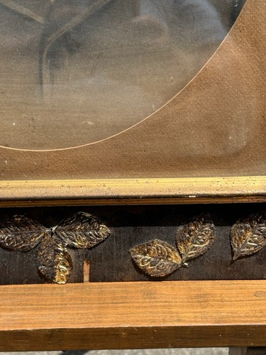 Antique Framed Folk Art Portrait of Wellington Conaway 1848 - Picture 13 of 24