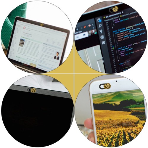 3 Pcs Kameraabdeckung Sonnenblumenabdeckungen Laptop-Kameraabdeckungen - Afbeelding 12 van 12