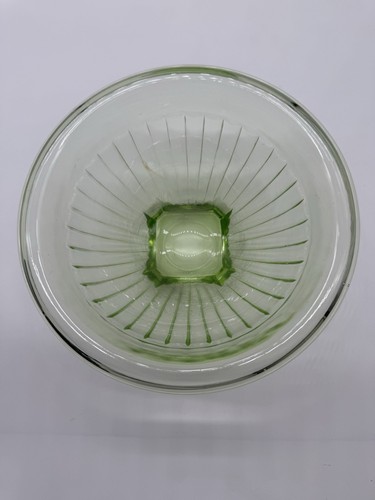 Vintage Set of 4 HAZEL ATLAS 1930s Uranium Depression Glass Nesting Mixing Bowls - Picture 17 of 20