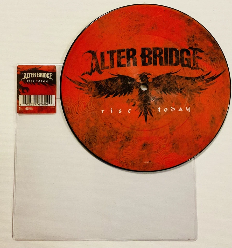 2007 UK ALTER BRIDGE - RISE TODAY 7” Picture Disc Single 1747684 EX/EX Foto 2 de 4