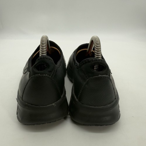 Skechers Work Sure Slip Resistant Slip On Black Leather Women ‘s Shoes Sz 7.5 - Picture 4 of 11