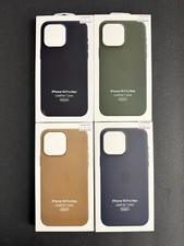 Genuine Apple Leather Case MagSafe Phone 16 Pro Max Pop-Up MagSafe Animation