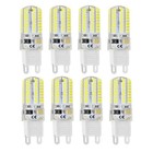 G9 LED Glühbirne 5W Cool White Light Ersatz für Halogenlampe Kaltlicht 230V 10X