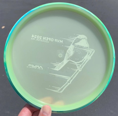 MVP Axiom Proton Eclipse Glow Tempo -Super Swirly Rim OTB Open Special Disc Golf - Picture 5 of 5