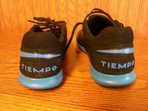 Nike Tiempo Legend 8 Club IC Soccer Shoes Men's Size 10 Us Black Blue AT6110-004 - Photo 7/7