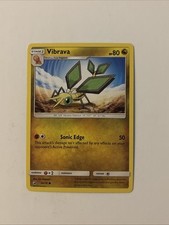 Vibrava 38/70 SM Dragon Majesty Pokemon NM
