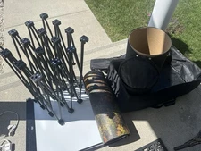 Trade Show Pop Up Display On Wheels $1000