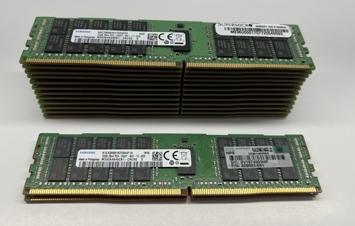 πLot of 14x - 32GB SAMSUNG 2Rx4 PC4-2400T-RA1-12-DC0 M39A4K40CB1-CRC0Qπ