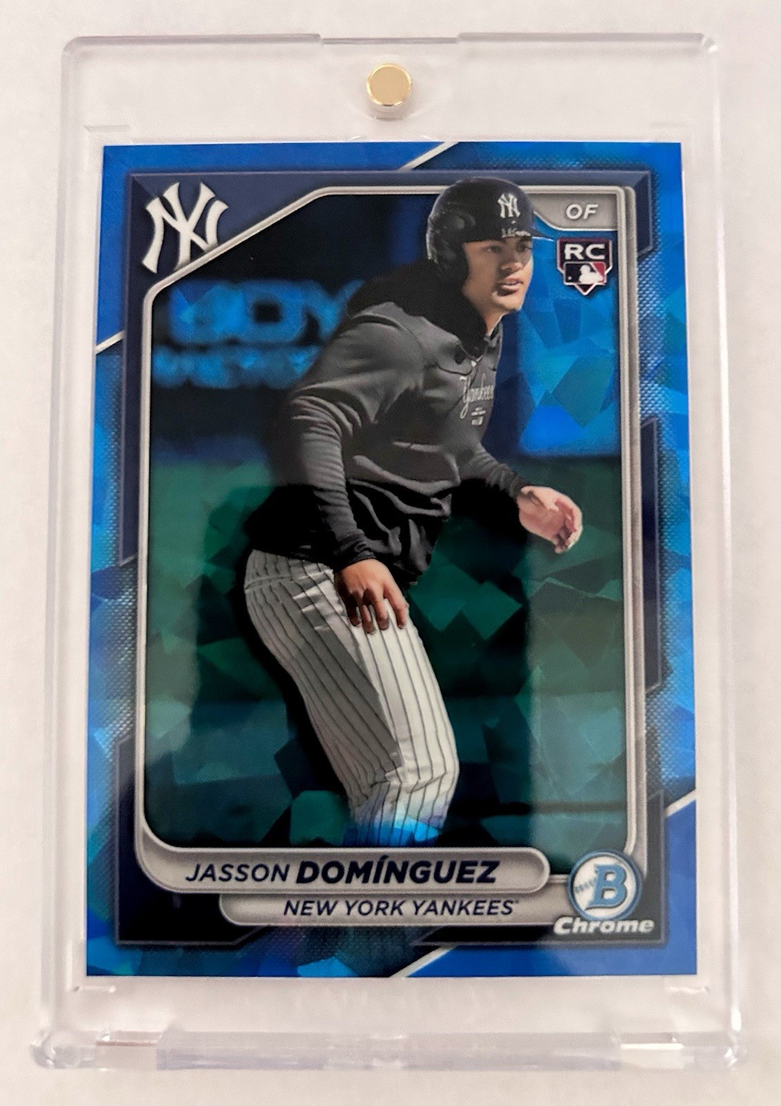 2024 Bowman Chrome Sapphire Edition RC Image Variation #94 Jasson Dominguez