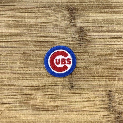 Chicago Cubs gestickter Aufnäher 1,25 Zoll Bügelbild Baseball Logo für Jacken/Mützen