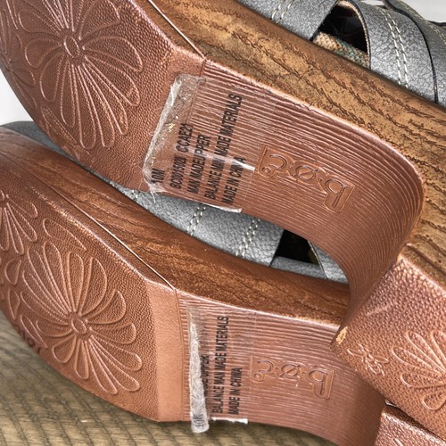 b.o.c Women's Johana Light Grey Clogs , Mules 10W - Picture 12 of 12