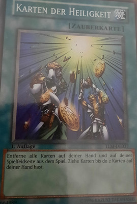 Yu-Gi-Oh! Karten der Heiligkeit - TLM-DE037 /  1. Auflage Super Rare Deutsch NM