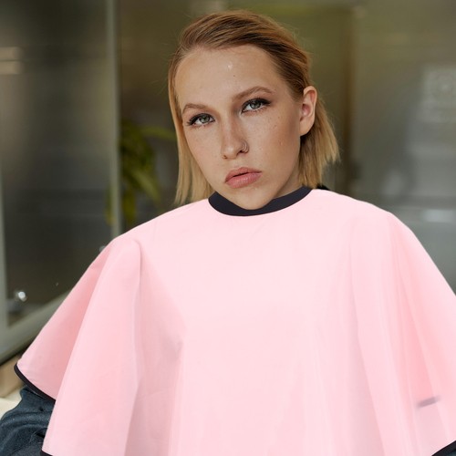  Capa de peluquería profesional cubierta de corte de pelo de peluquería capas de tela para - Imagen 12 de 12